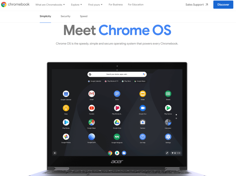 谷歌 Chrome OS 正式更名为 ChromeOS 品牌，去掉了谷歌二字！-软盟
