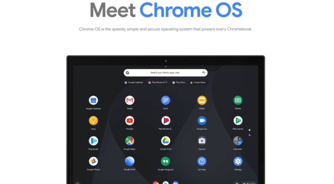 谷歌 Chrome OS 正式更名为 ChromeOS 品牌，去掉了谷歌二字！-软盟