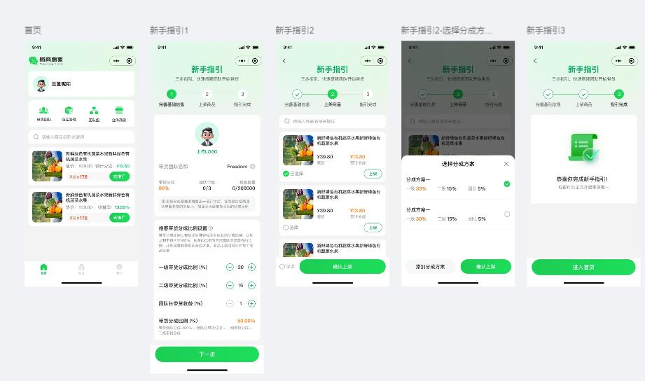 微信小店达人推客系统：达人系统/推客系统/小程序/APP双端