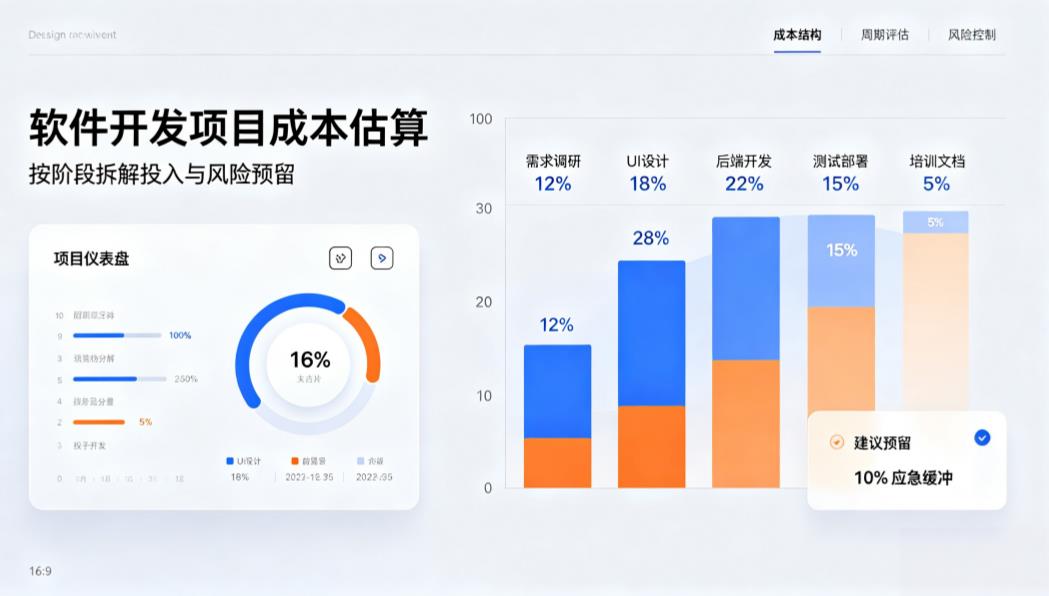 软件开发项目预算为什么总超支？一份科学客观的成本估算与控制方法指南-软盟