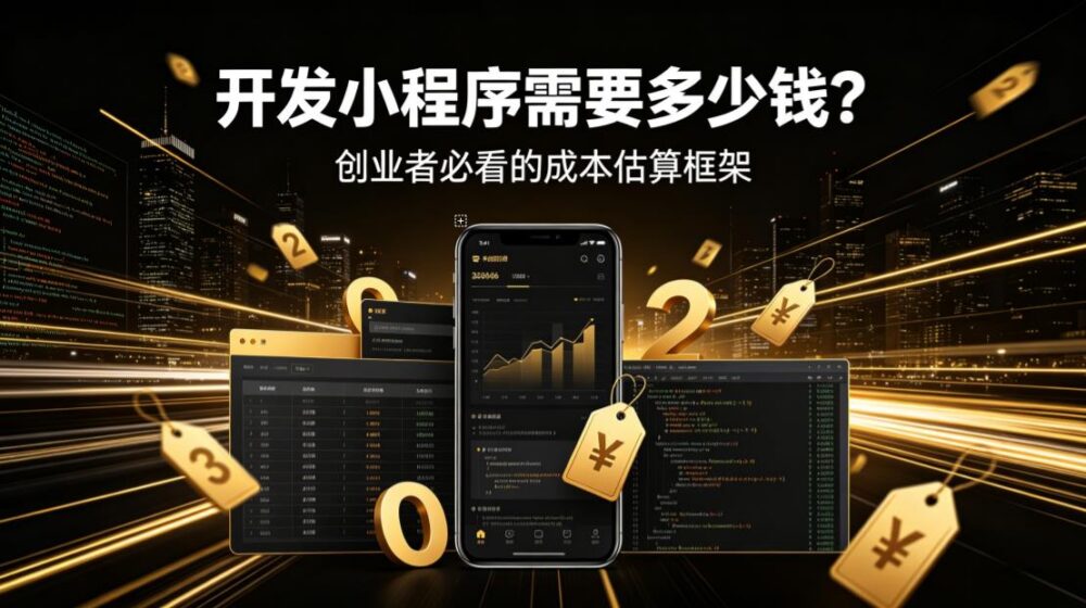 开发小程序需要多少钱？2026年最新真实报价单全公开，透明化价格体系助你避开套路-软盟