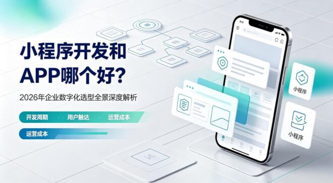 一文读懂小程序与APP开发优劣:最新技术进展与场景化选型全解 一文读懂小程序与APP开发优劣:最新技术进展与场景化选型全解