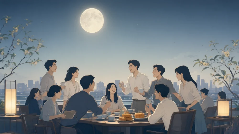 2026中秋祝福公告：软盟致员工客户合作伙伴-软盟