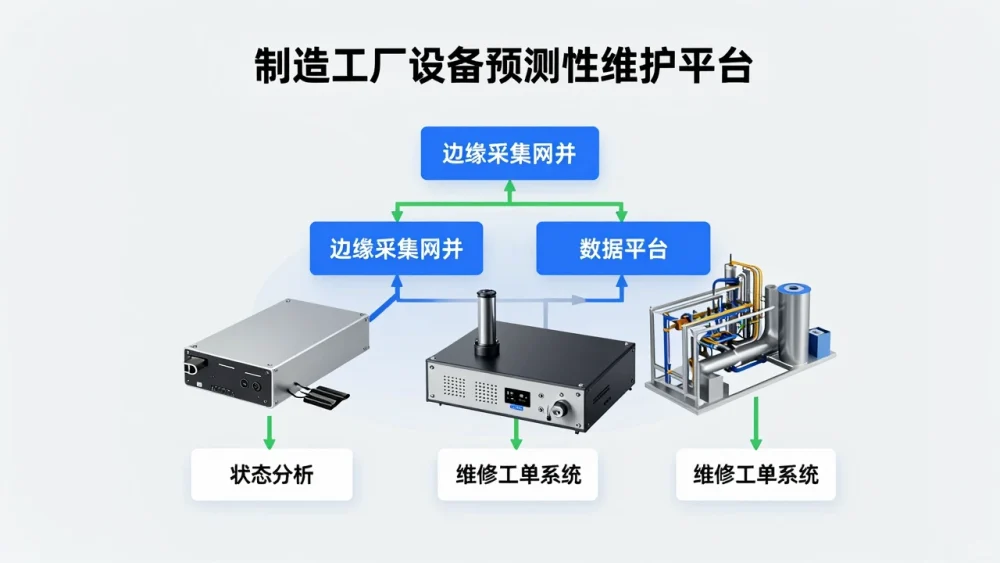制造企业预测性维护平台方案:从设备数据采集到维修决策闭环-软盟
