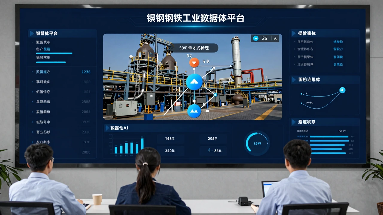 中南钢铁调研昆仑科技:工业信息化公司向“智能体平台运营商”转型释放哪些信号 1 工业数据平台运营场景