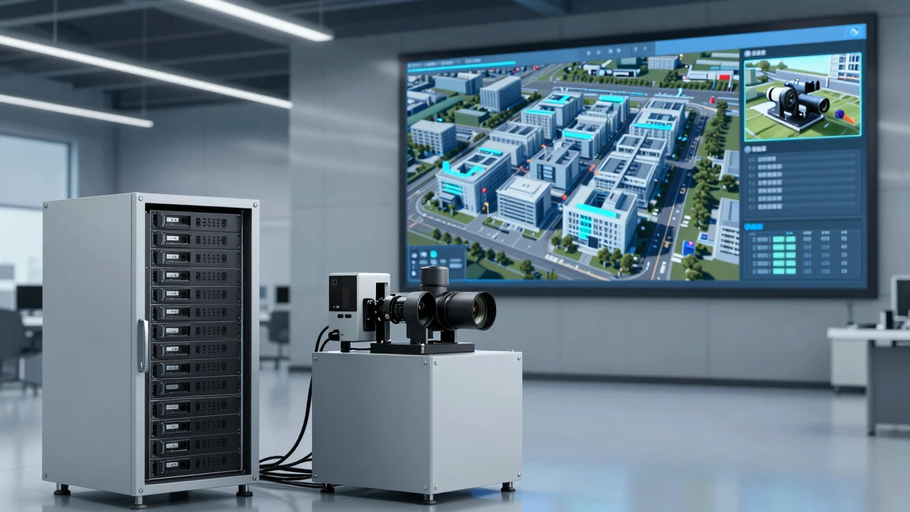 GTC 2026披露制造业“AI工厂”落地路径:智能体编排与视频分析如何进入生产现场 1 制造业车间中的边缘算力设备与数字孪生可视化界面