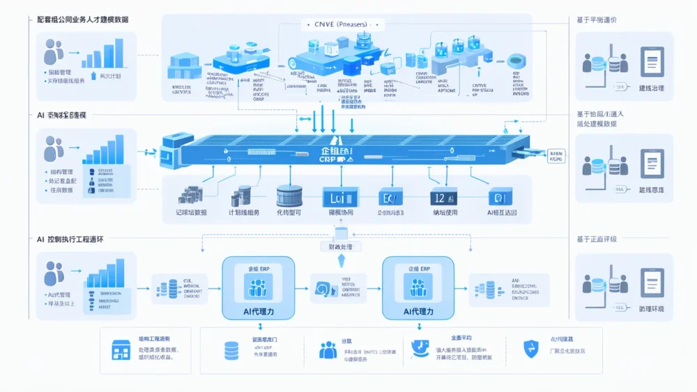 企业级ERP智能体化改造方案:从业务本体建模到受控执行闭环-软盟